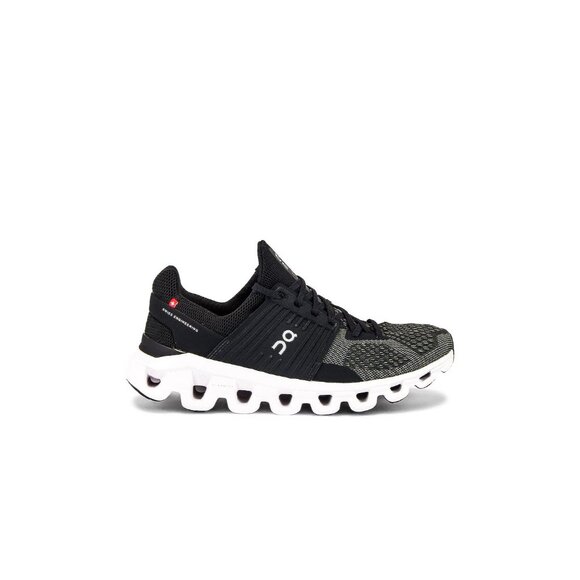 On Cloudswift Sneakers Black & Rock - Picture 1 of 8
